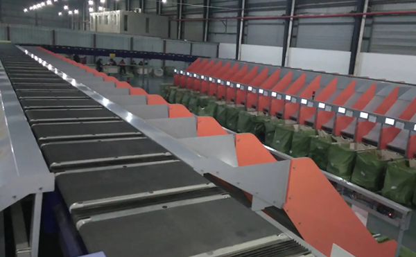 DWS物流設(shè)備,掃碼稱重量方一體機,快遞包裹分揀機